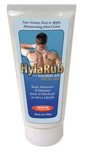 Hylarub with hyaluronic acid, CMO and Emu Oil